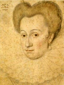 Anne d'Alègre- par François Quesnel - en 1595